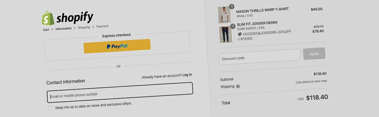 Shopify Checkout