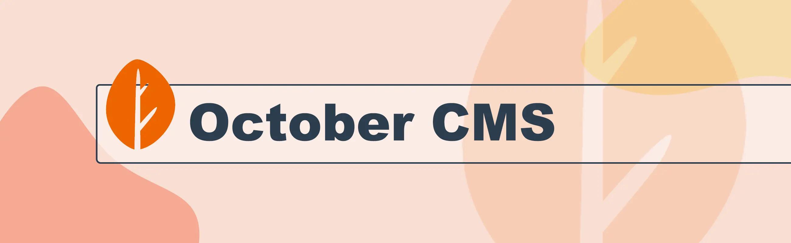 October CMS and Database-driven Components