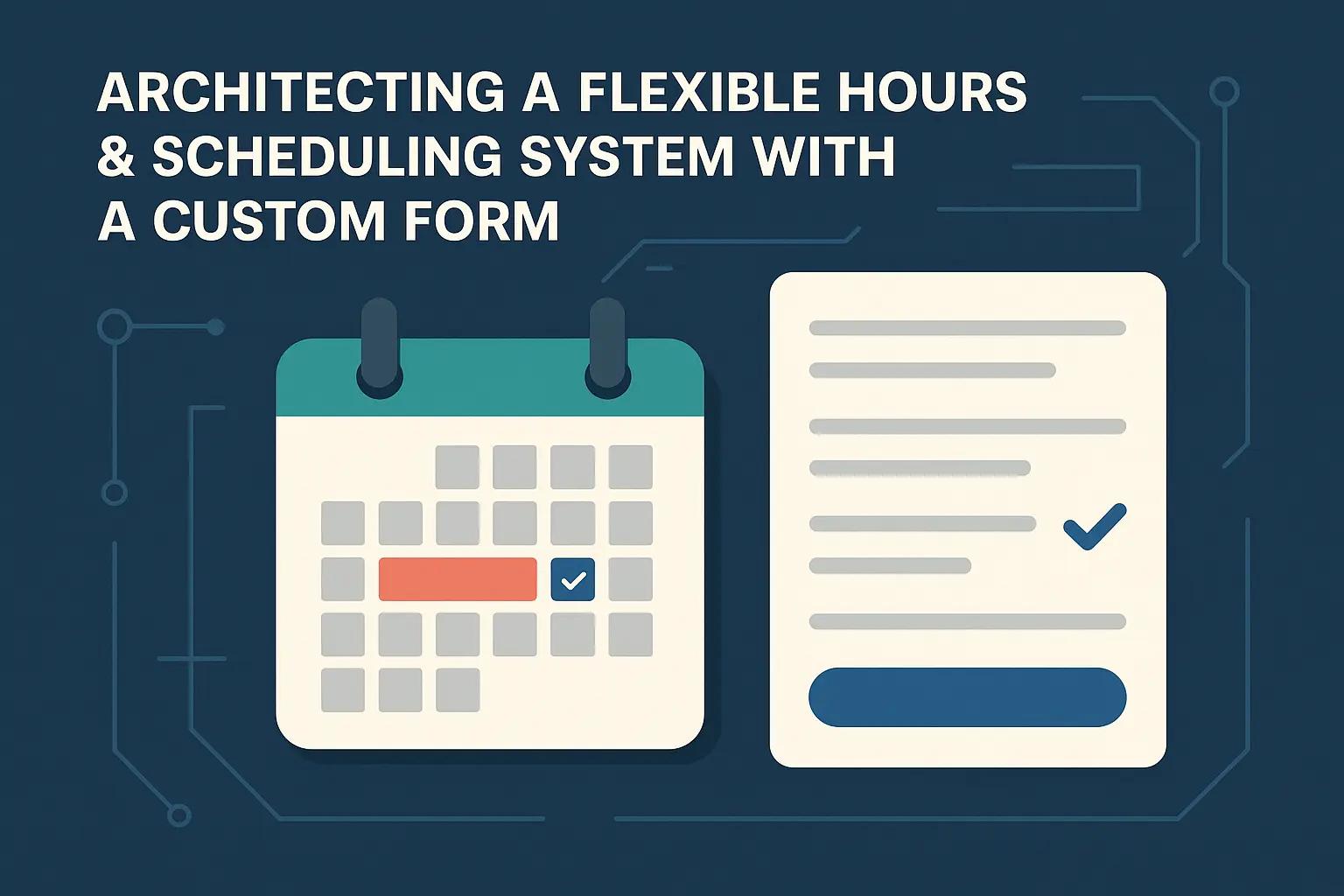Architecting a Flexible Hours & Scheduling System With a Custom Form