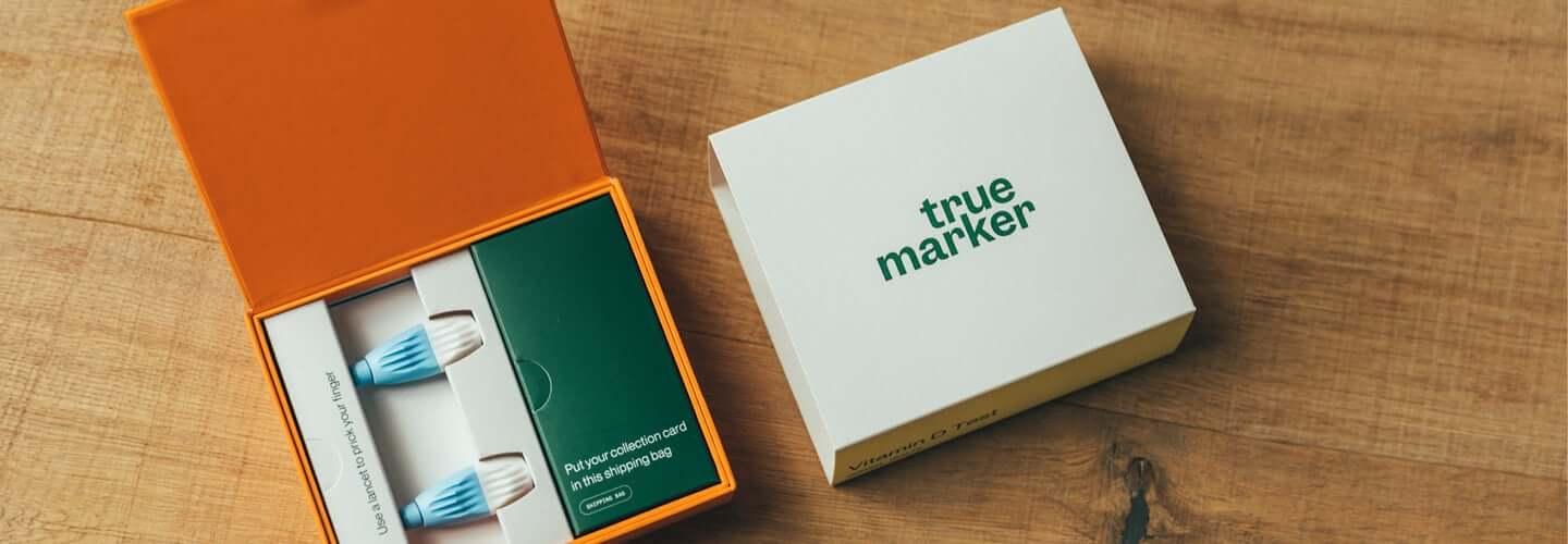 Photo of the True Marker package